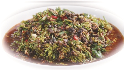 保山昌寧菜花腌菜——吃到嘴里的風景